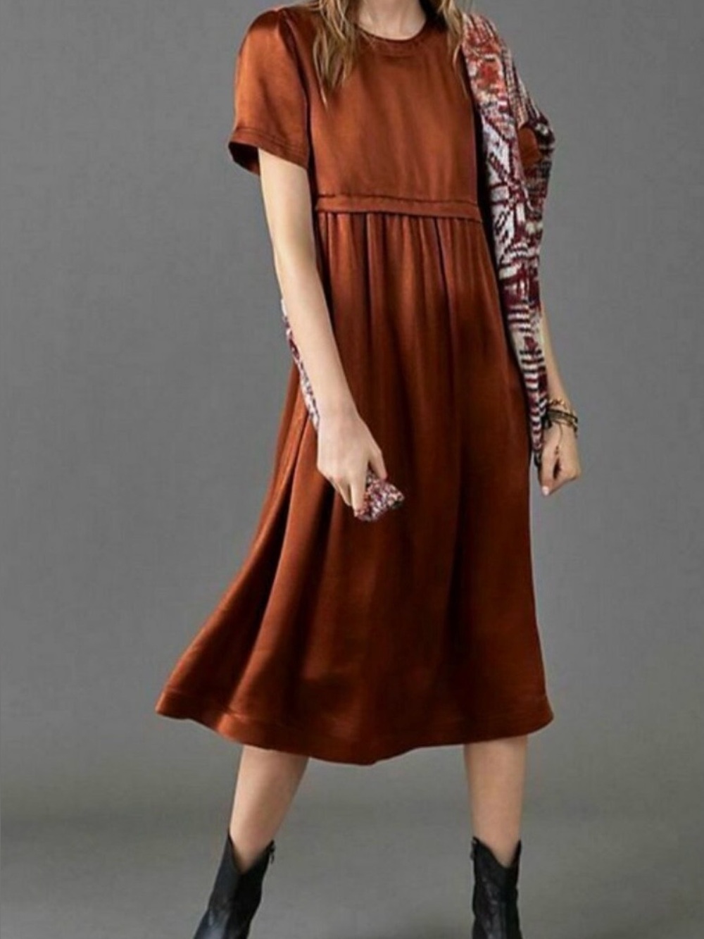 Anthropologie Maeve Jimena Midi Dress